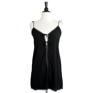 Black Tie Shoulder Slip